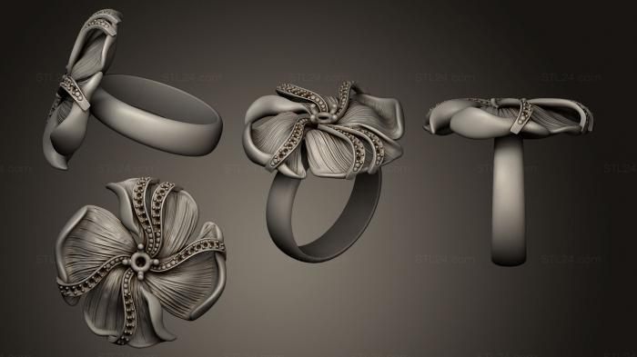 Jewelry rings (Ring 018, JVLRP_0126) 3D models for cnc